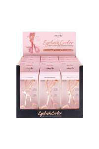 Amorus LASHC-02 Rose Gold Hoop Handle Eyelash Curler - 12pc