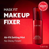TIRTIR Mask Fit Makeup Fixer - 24H Transfer-Resistant Lightweight Non-Greasy Setting Spray