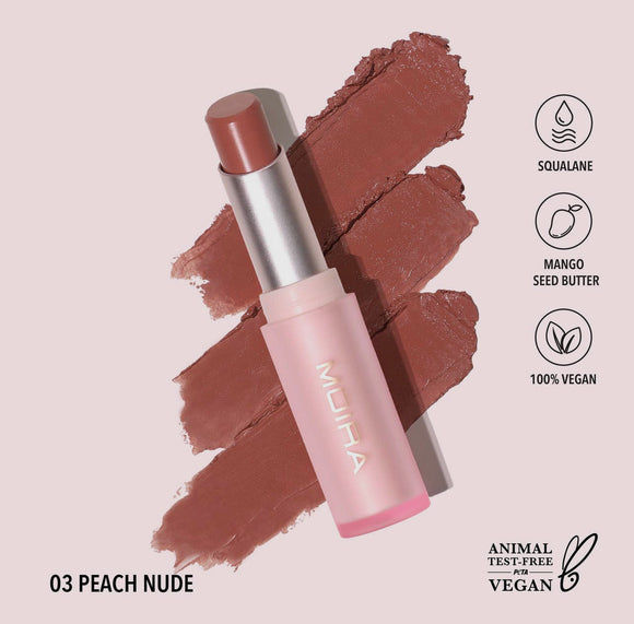 Moira Signature Lipstick: 03 Peach Nude