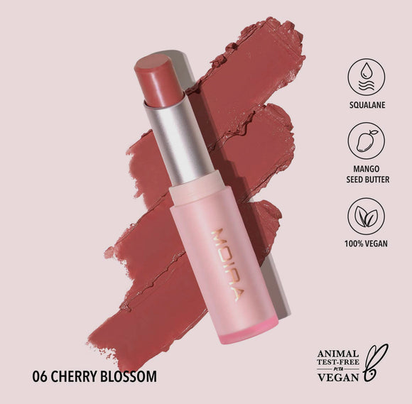 Moira Signature Lipstick: 06 Cherry Blossom